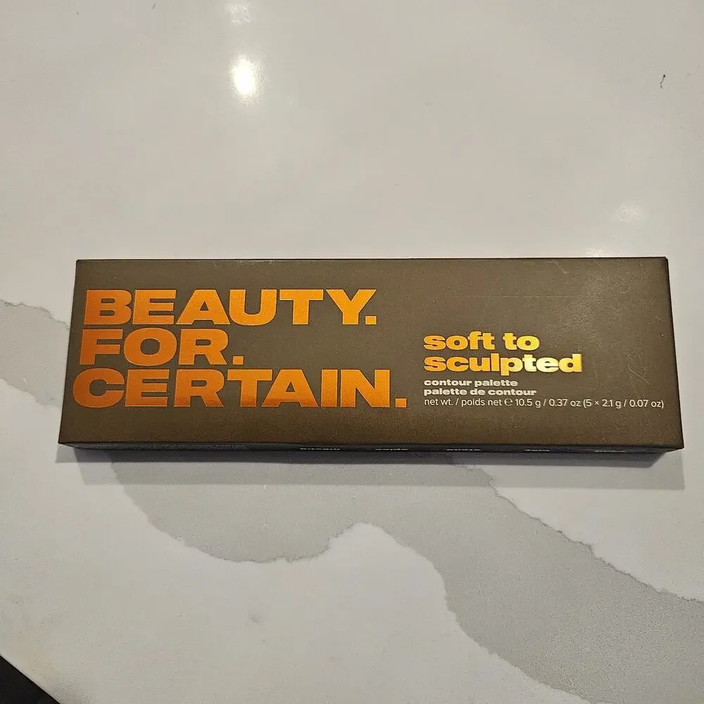 Beauty For Certain Soft to Sculpted Contour Palette 10.5 g/0.37 oz Retail $39